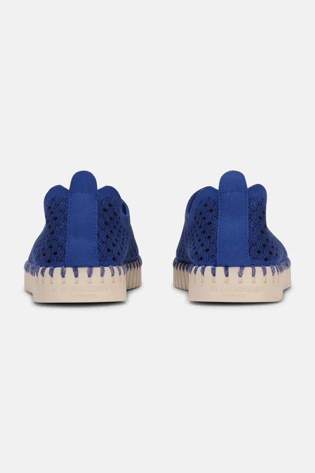 Ilse Jacobsen Tulip SlipIn 8211 Blue Web Women Tulip Flats