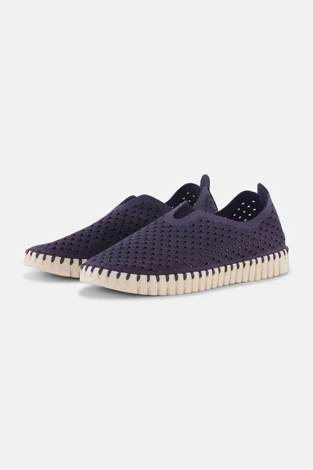 Ilse Jacobsen Tulip SlipIn 8211 Navy Women Tulip Flats