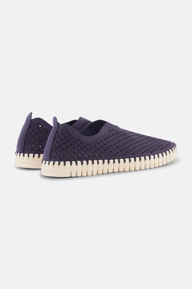 Ilse Jacobsen Tulip SlipIn 8211 Navy Women Tulip Flats Ilse Jacobsen Tulip SlipIn 8211 Navy Women Tulip Flats