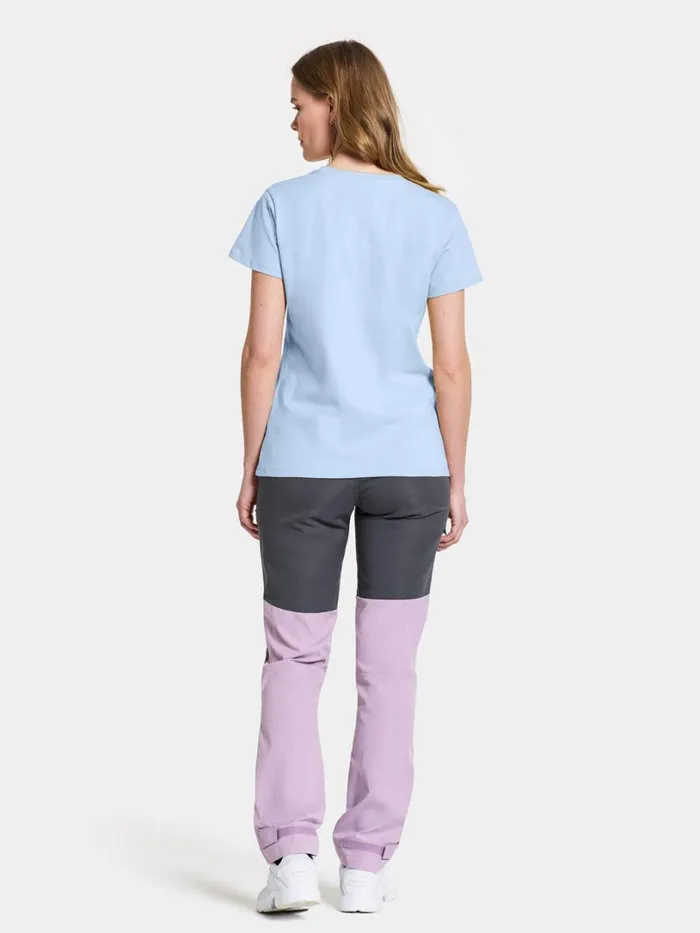 Ingar TShirt Printed Sea Blue Women Didriksons Tshirts