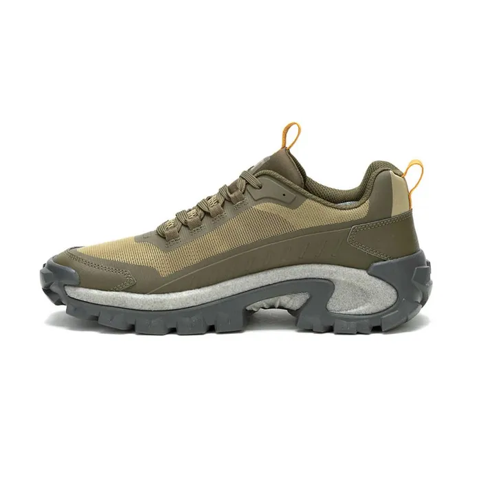 Intruder Lightning Mesh Sneaker Dark Olive MenWomen Cat Footwear Chunky Sneakers