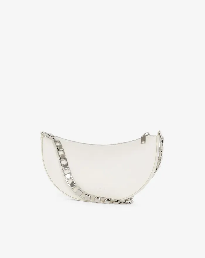 IRO ARC CLUTCH LEATHER BAG WITH CHAIN Black Women Bags