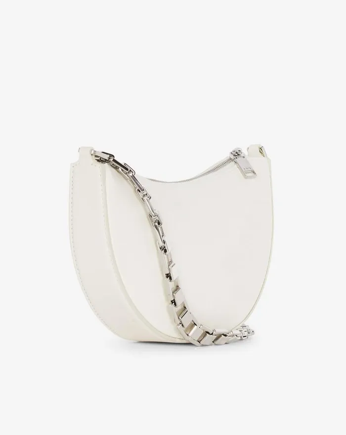 IRO ARC CLUTCH LEATHER BAG WITH CHAIN Black Women Bags