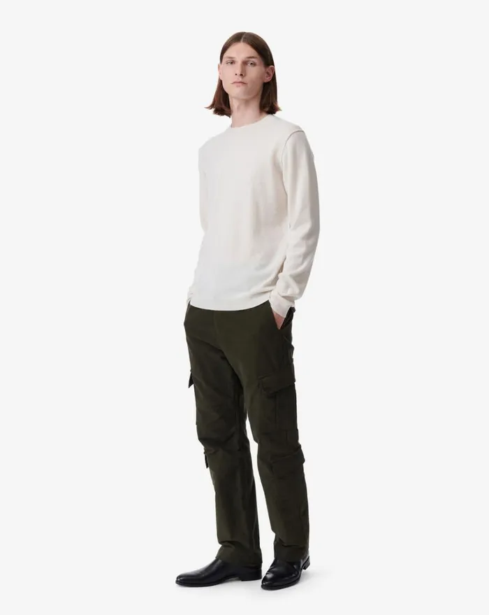 IRO ENKO ROUNDNECK CASHMERE SWEATER White Men Sweaters