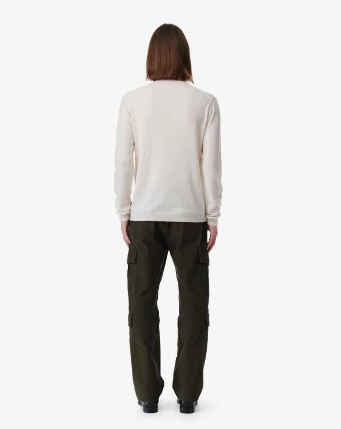 IRO ENKO ROUNDNECK CASHMERE SWEATER White Men Sweaters