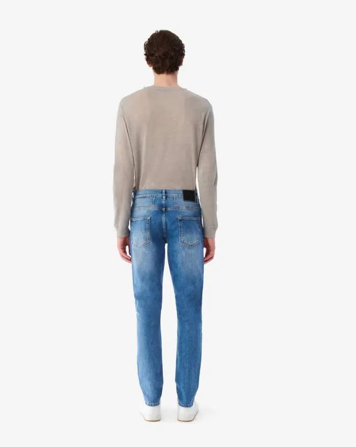 IRO GIANO TAPERED JEANS Country Mid Blue Men Jeans and Trousers