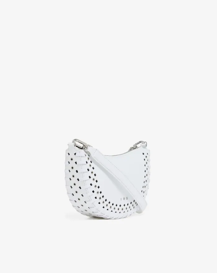 IRO IRI ARC O LEATHER BAG White Women Bags
