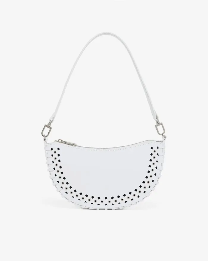 IRO IRI ARC O LEATHER BAG White Women Bags