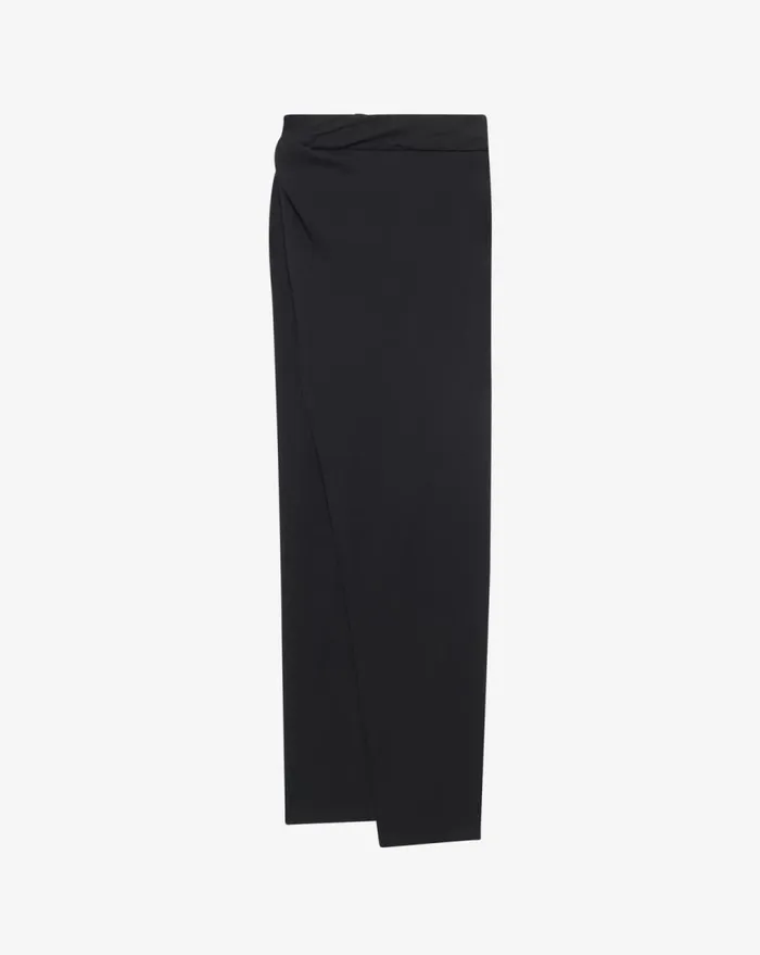 IRO JELISSA LONG SKIRT Black Women Shorts and Skirts