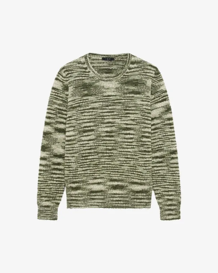 IRO KAY ROUNDNECK SWEATER Dark Khakikhaki Men Sweaters