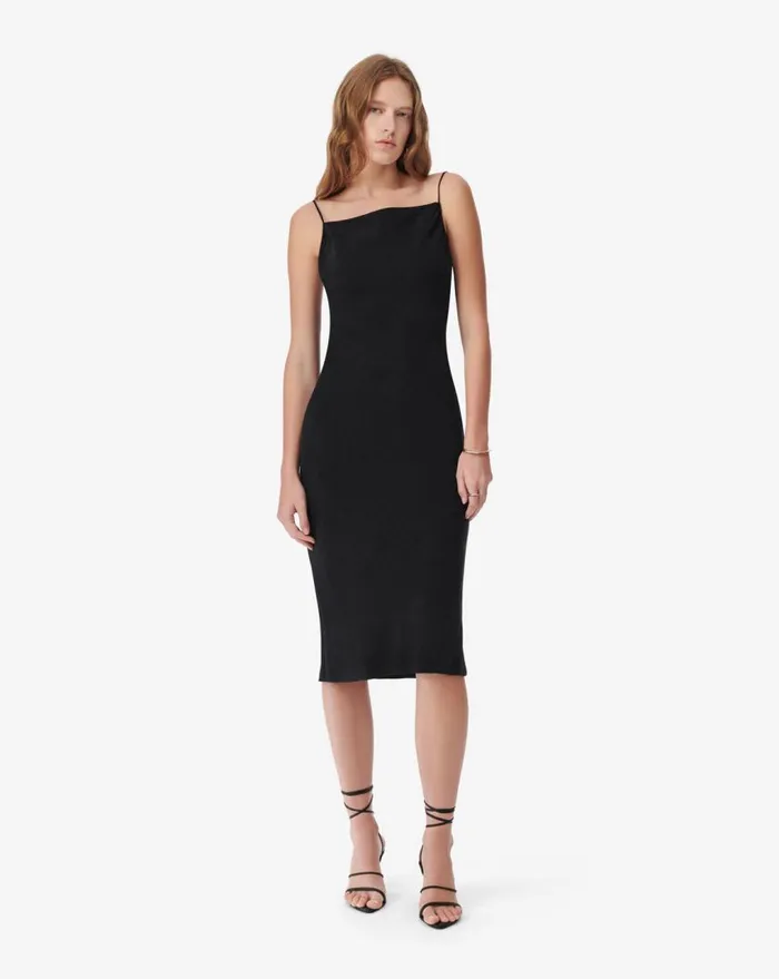 IRO SORPHEA MIDI DRESS Black Women Dresses