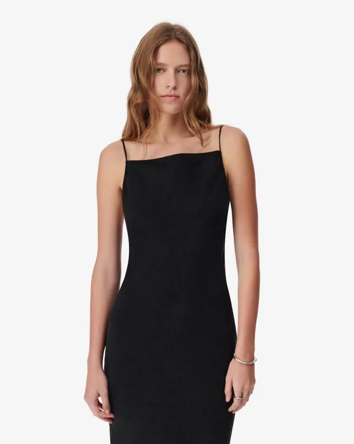 IRO SORPHEA MIDI DRESS Black Women Dresses