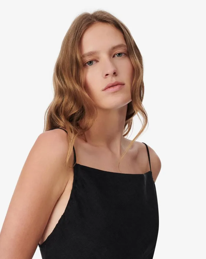 IRO SORPHEA MIDI DRESS Black Women Dresses