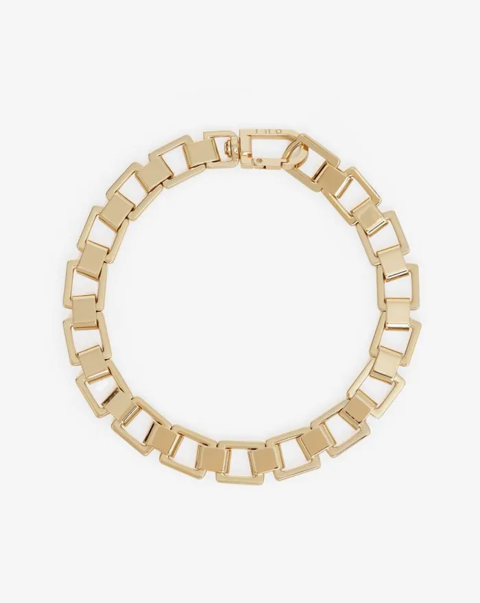 IRO SQUARE GOLD CHAIN NECKLACE Gold Women Jewels