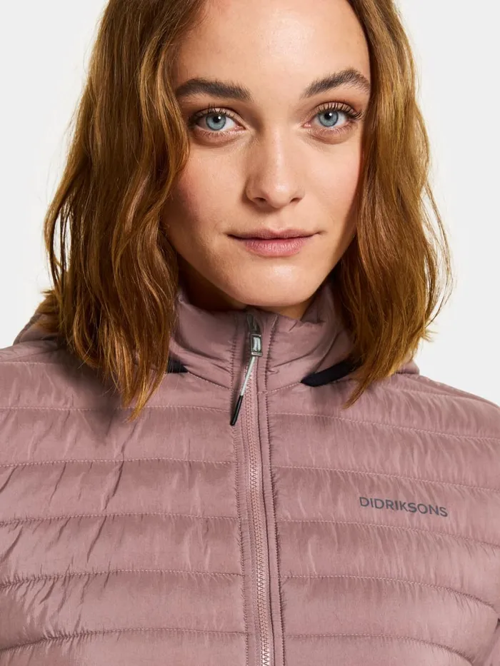 Isabella Parka Faded Wine Women Didriksons Spring Jackets