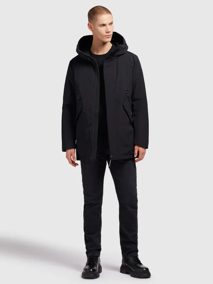 Jacke REACH Schwarz Men Short Jackets KHUJO