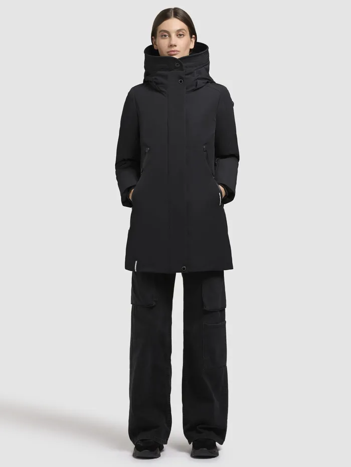Jacke VIONA5 Schwarz Schwarz Women Hoodies KHUJO