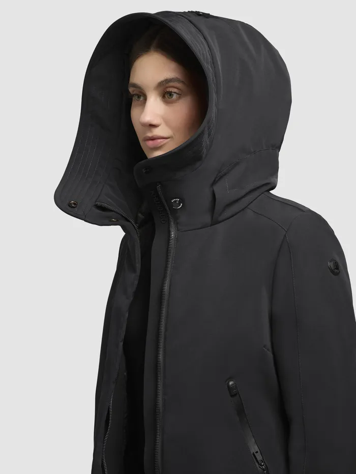 Jacke VIONA5 Schwarz Schwarz Women Hoodies KHUJO