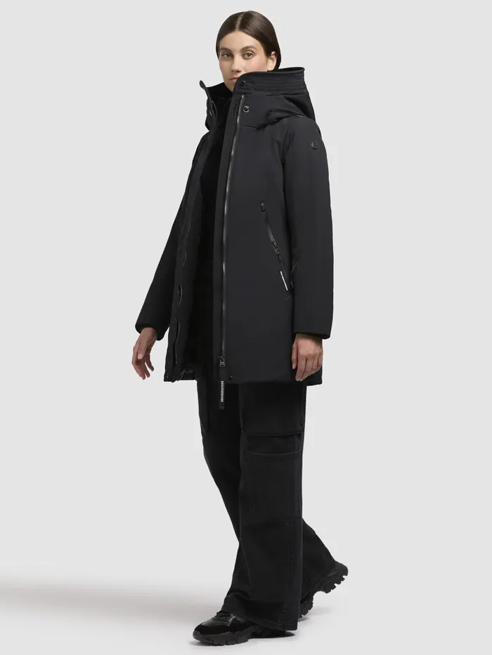 Jacke VIONA5 Schwarz Schwarz Women Hoodies KHUJO