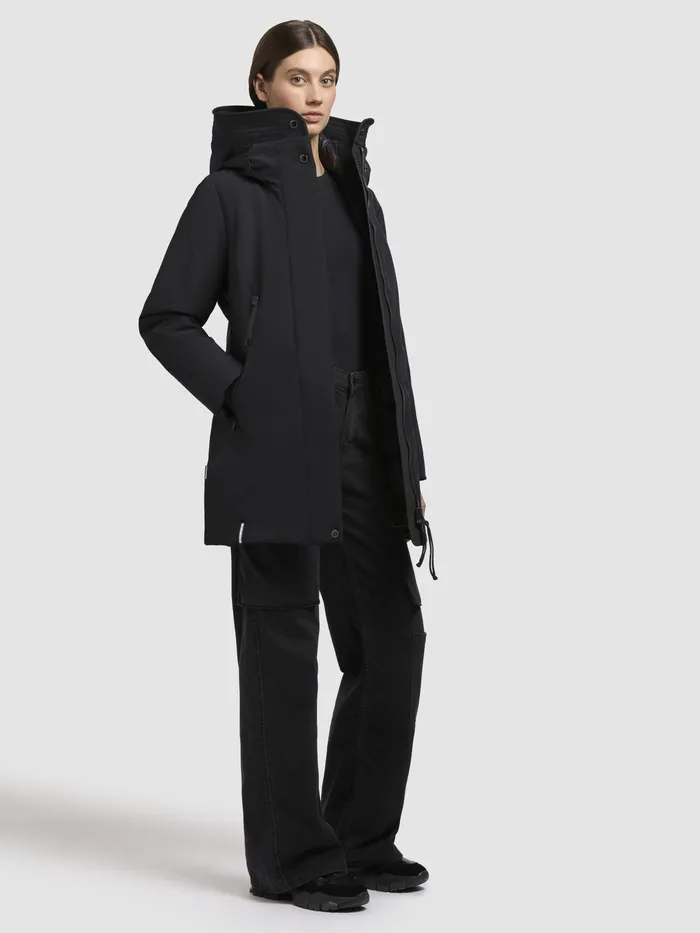 Jacke VIONA5 Schwarz Schwarz Women Hoodies KHUJO