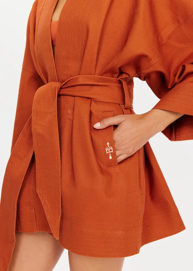 Jackets and Coats THE BANYA ROBE THE UPSIDE Women Jackets and Coats THE BANYA ROBE THE UPSIDE Women