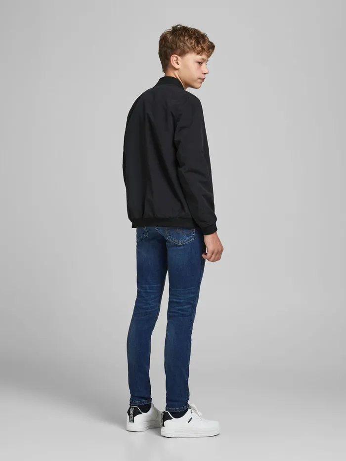 Jackets JACK and JONES Junior BOYS BOMBER JACKET Black Black