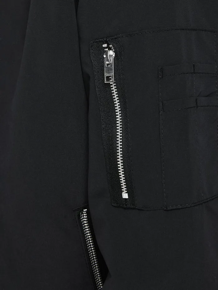 Jackets JACK and JONES Junior BOYS BOMBER JACKET Black Black