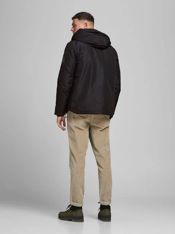Jackets JACK and JONES Mens NAPOLEON POCKET JACKET Black Black