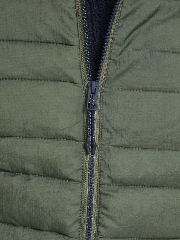 Jackets JACK and JONES Mens RECYCLED POLYESTER JACKET Green Dusty Olive