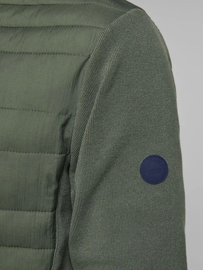 Jackets JACK and JONES Mens RECYCLED POLYESTER JACKET Green Dusty Olive