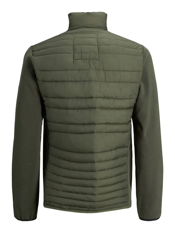 Jackets JACK and JONES Mens RECYCLED POLYESTER JACKET Green Dusty Olive