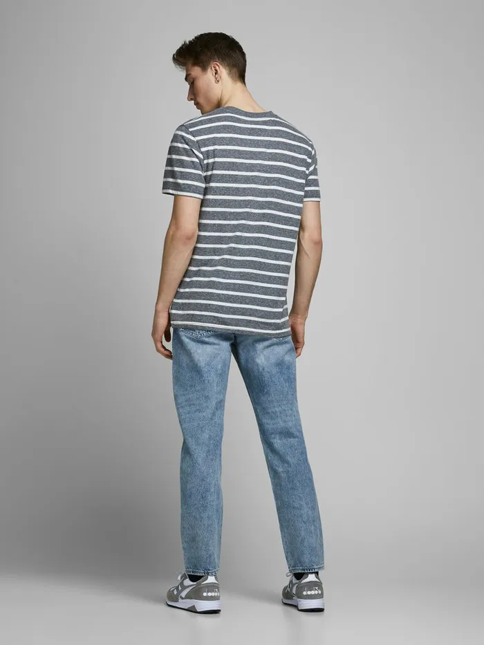 Jeans JACK and JONES Mens CHRIS ORIGINAL AM 982 LOOSE FIT JEANS Blue Blue Denim