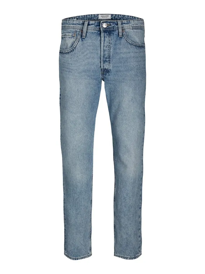 Jeans JACK and JONES Mens CHRIS ORIGINAL AM 982 LOOSE FIT JEANS Blue Blue Denim