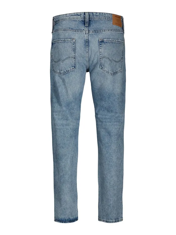 Jeans JACK and JONES Mens CHRIS ORIGINAL AM 982 LOOSE FIT JEANS Blue Blue Denim