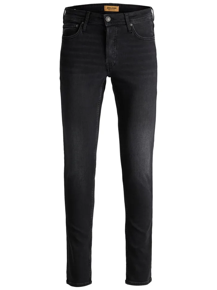 Jeans JACK and JONES Mens GLENN ORIGINAL CJ 167 SLIM FIT JEANS Black Black Denim