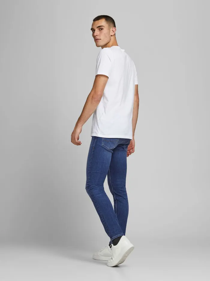 Jeans JACK and JONES Mens GLENN ORIGINAL CJ 929 SLIM FIT JEANS Blue Blue Denim