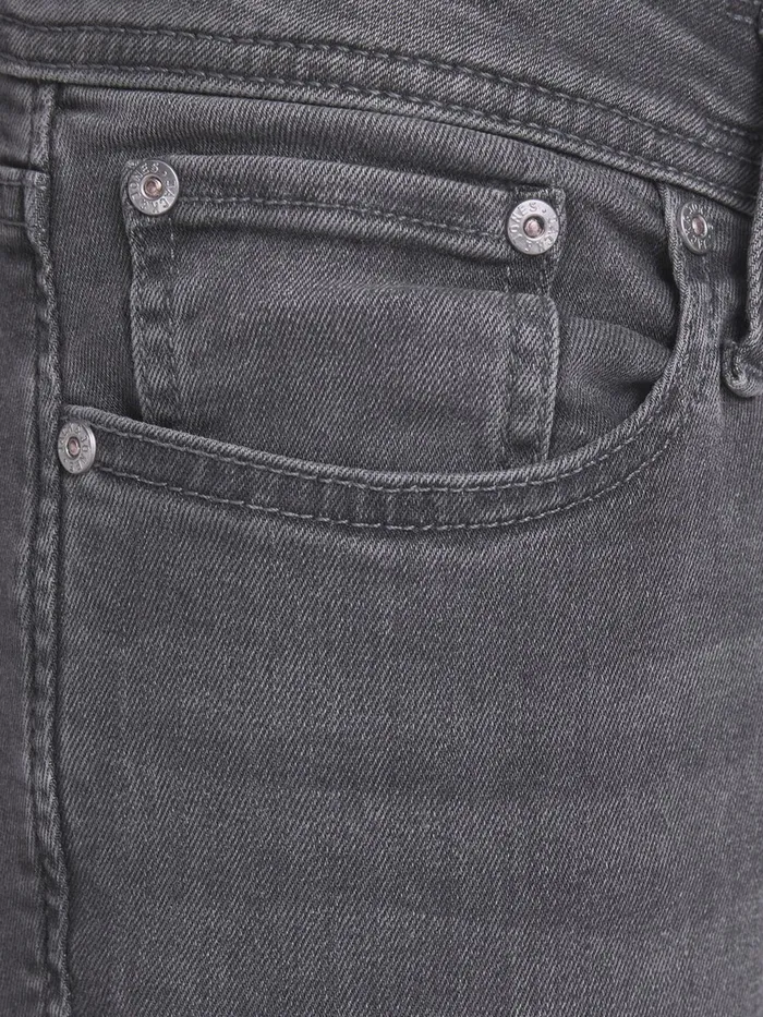 Jeans JACK and JONES Mens LIAM ORIGINAL AM 010 SKINNY FIT JEANS Grey Grey Denim