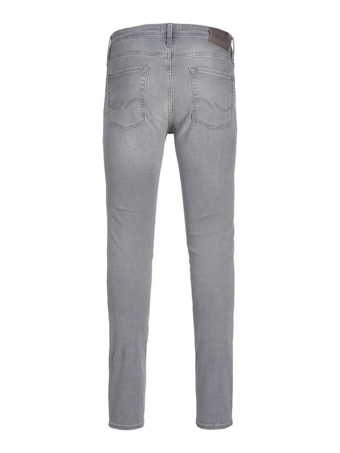 Jeans JACK and JONES Mens LIAM ORIGINAL CJ 810 SKINNY FIT JEANS Grey Grey Denim