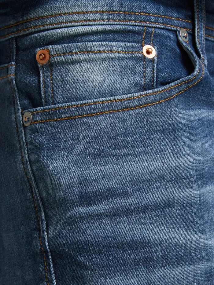 Jeans JACK and JONES Mens MIKE ORIGINAL JOS 411 COMFORT FIT JEANS Blue Blue Denim