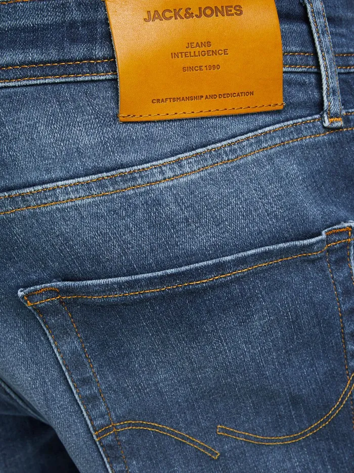 Jeans JACK and JONES Mens MIKE ORIGINAL JOS 411 COMFORT FIT JEANS Blue Blue Denim