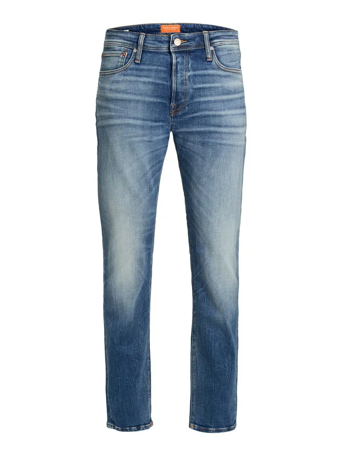 Jeans JACK and JONES Mens MIKE ORIGINAL JOS 411 COMFORT FIT JEANS Blue Blue Denim