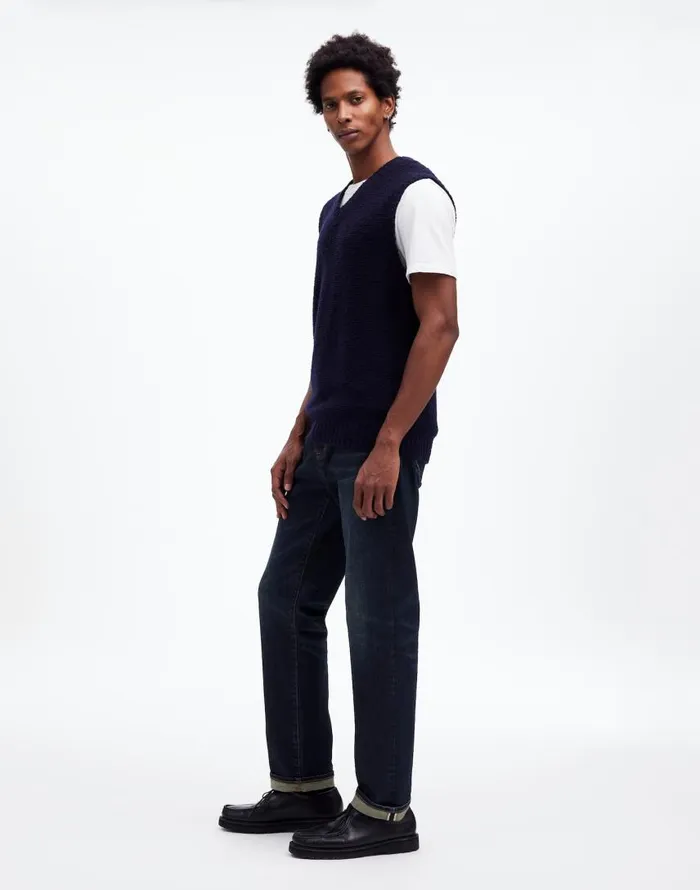 Jeans Men Madewell The 1991 StraightLeg Stretch Selvedge Jean Kinney Wash