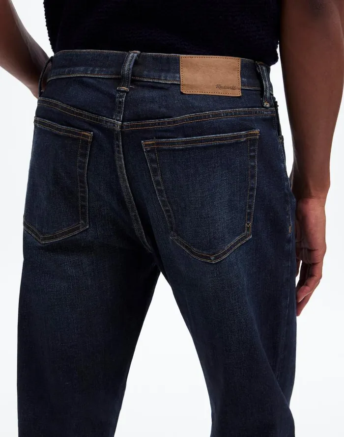Jeans Men Madewell The 1991 StraightLeg Stretch Selvedge Jean Kinney Wash