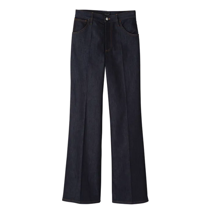 Jeans Midnight Blue Trousers and shorts Longchamp Women