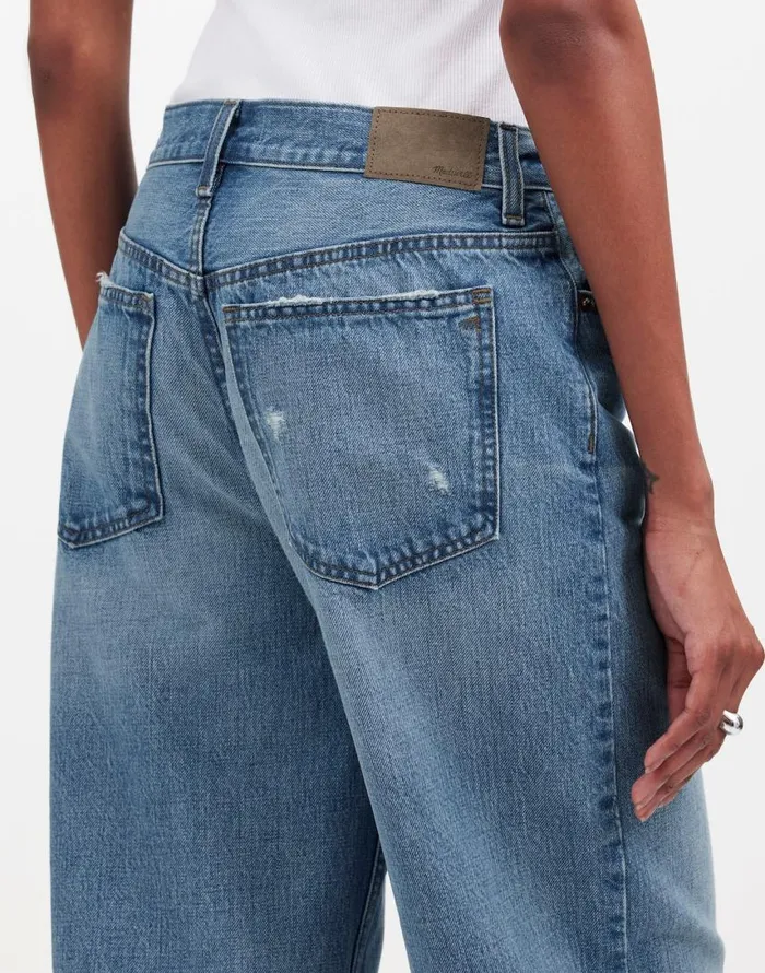 Jeans Women Madewell LowSlung Baggy Jeans Hamburg Wash