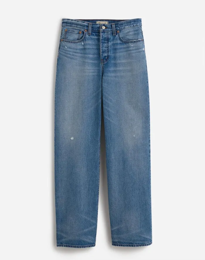 Jeans Women Madewell LowSlung Baggy Jeans Hamburg Wash