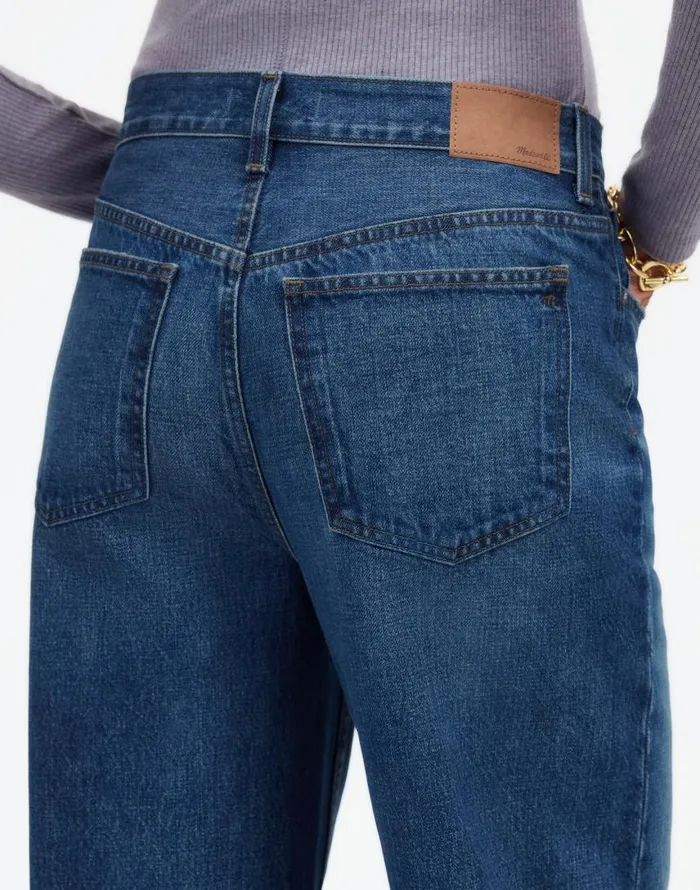 Jeans Women Madewell LowSlung Baggy Jeans Moffat Wash