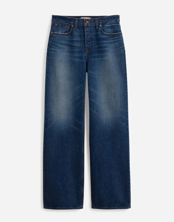 Jeans Women Madewell LowSlung Baggy Jeans Moffat Wash