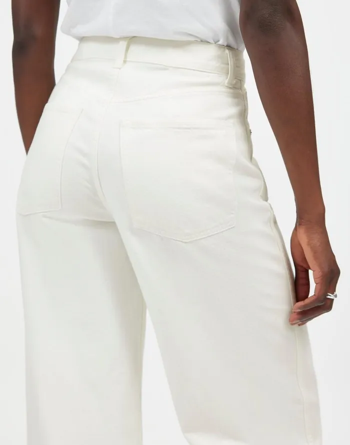 Jeans Women Madewell SuperwideLeg Jeans True White