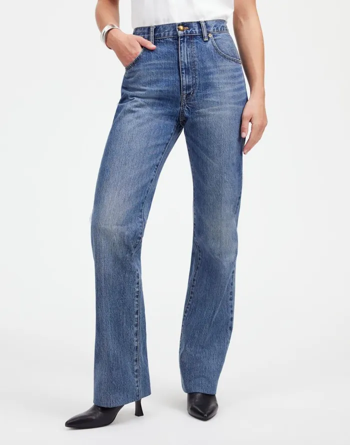 Jeans Women Madewell The Alexa Dream Jean In Croswell Wash Croswell Wash